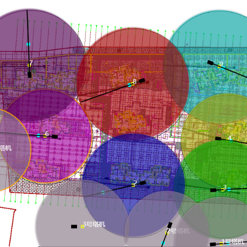 Collision Avoidance Cases for Adjacent Project Towers